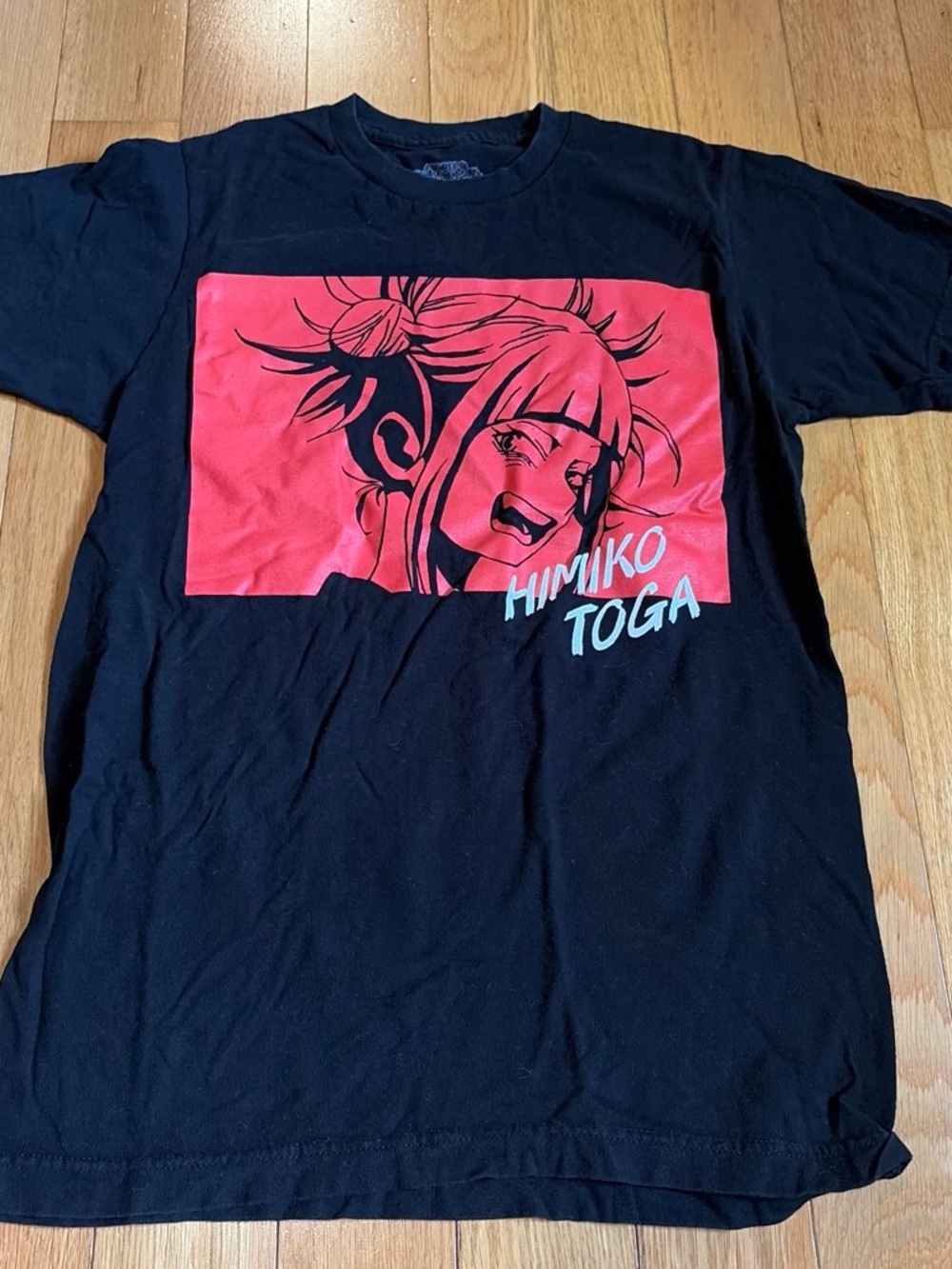 Himiko Toga Graphic Tee - Black with Red Print